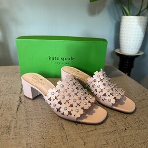 Kate Spade Daisy cutout Sandals with heel